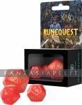 kuva tuotteesta on linkki tuotesivulle: Runequest: Red & Gold Expansion Dice Set (3)
