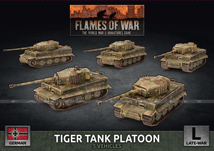 Tiger Tank Platoon (Plastic)