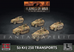 Sd Kfz 250 Transports (Plastic)