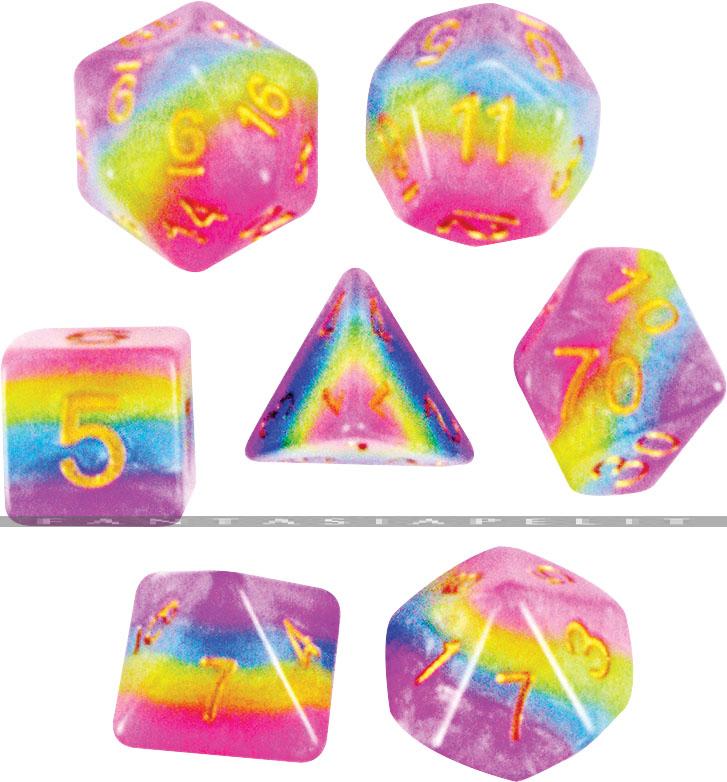 Opaque: Layered Poly Cotton Candy Assortment (7)