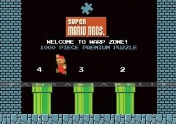 Super Mario 1-2: Welcome to Warp Level Premium Puzzle (1000 Pieces)