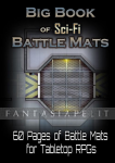 kuva tuotteesta on linkki tuotesivulle: Big Book of Sci-Fi Battle Mats