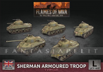 Sherman Armoured Troop (Plastic)