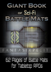kuva tuotteesta on linkki tuotesivulle: Giant Book of Sci-Fi Battle Mats