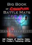 kuva tuotteesta on linkki tuotesivulle: Big Book of Cyberpunk Battle Mats
