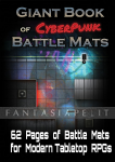 Giant Book of Cyberpunk Battle Mats