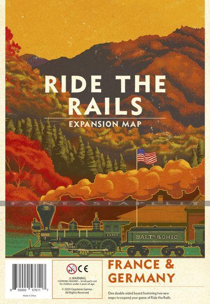 Ride the Rails: Expansion Map -France & Germany