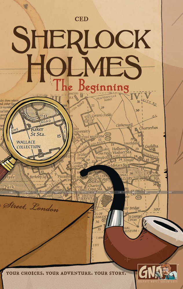 Graphic Novel Adventures: Sherlock Holmes -Beginning (HC)