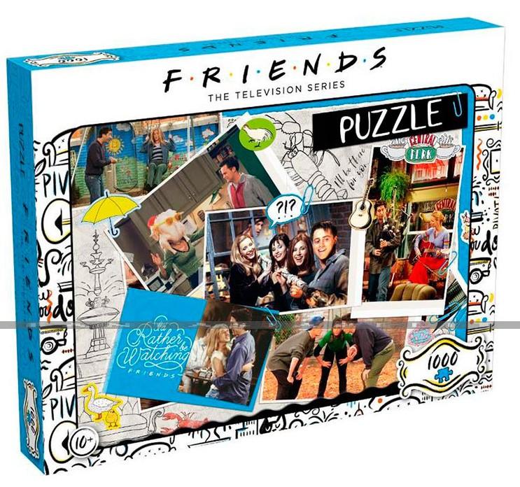 Friends Puzzle: Scrapbook (1000 pieces)
