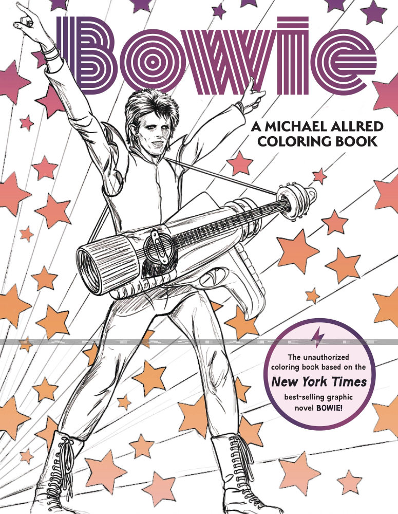 Bowie: Allred Coloring Book