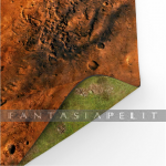 Miniature Playmat 72'' x 48'' - 2-sided Mars & Grass