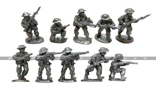 Warfighter World War II Expansion 15: UK Metal Soldier Minis