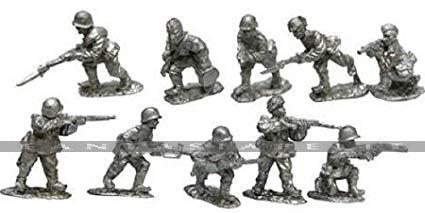 Warfighter World War II Expansion 17: Russia Metal Soldier Minis
