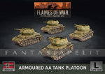 kuva tuotteesta on linkki tuotesivulle: Armoured AA Tank Platoon (Plastic)