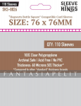 Sleeve Kings ''Hogwarts Battle Square Compatible'' Sleeves (76x76mm) (110)