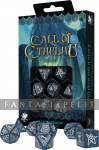 kuva on linkki tuotesivulle: Call of Cthulhu: Abyssal/White Dice Set (7)