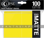 Deck Protector: Standard Eclipse PRO Matte Lemon Yellow (100)