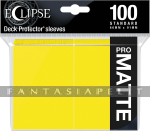 Deck Protector Standard: Eclipse Pro-Matte Lemon Yellow (100)