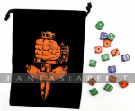 Dungeon Degenerates: Dice Bag and Dice