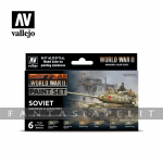 WWII Paint Set Soviet Armour & Infantry