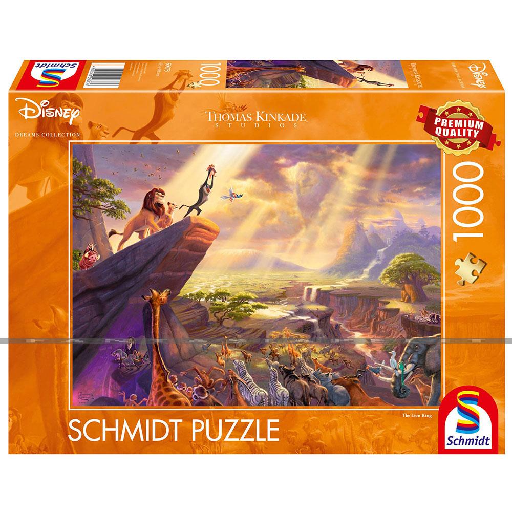 Disney Puzzle: Thomas Kinkade -Lion King (1000 pieces)