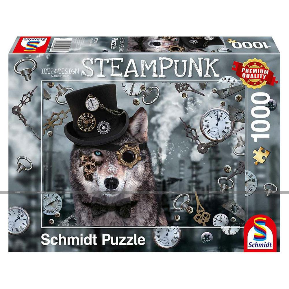 Steampunk Wolf Puzzle (1000 pieces)