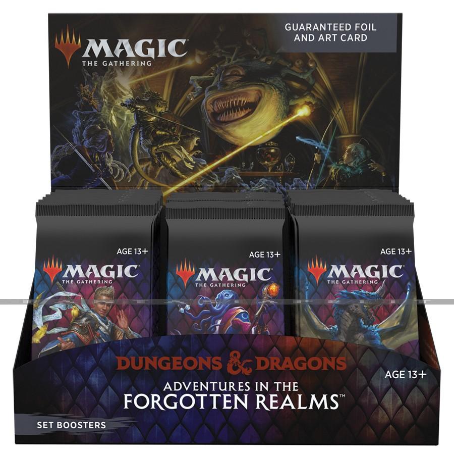 Magic the Gathering: Adventures in the Forgotten Realms Set Booster DISPLAY (30)