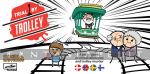 kuva tuotteesta on linkki tuotesivulle: Trial by Trolley (säännöt suomeksi)
