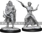 kuva tuotteesta on linkki tuotesivulle: Deep Cuts Unpainted Miniatures: Bounty Hunter & Outlaw (2)
