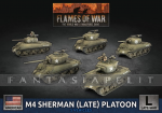 M4 Sherman (Late) Platoon (Plastic)