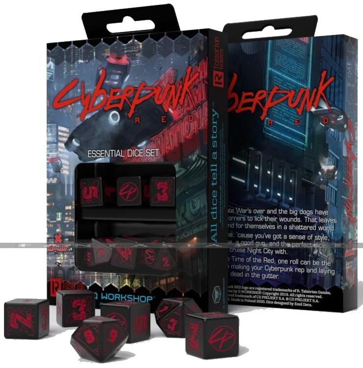 Cyberpunk Red: Essential Dice Set