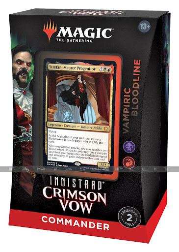 Magic the Gathering: Innistrad -Crimson Vow Commander Deck -Vampiric Bloodline