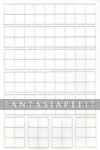 Half Sheet Blank white 9/16 inch counters