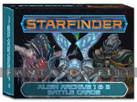 kuva on linkki tuotesivulle: Starfinder Alien Archive 1 & 2 Battle Cards