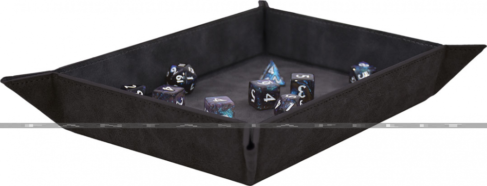 Foldable Dice Rolling Tray: Jet