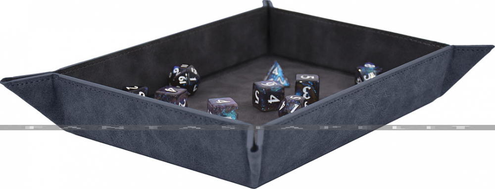 Foldable Dice Rolling Tray: Saphire