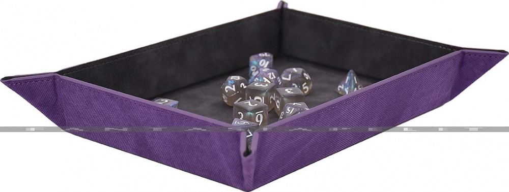 Foldable Dice Rolling Tray: Amethyst