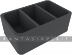 Feldherr Foam Tray For Dungeons And Dragons - 3 Miniatures