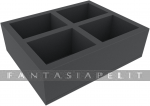 Feldherr Foam Tray For Dungeons And Dragons - 4 Miniatures