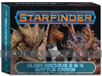 kuva on linkki tuotesivulle: Starfinder Alien Archive 3 & 4 Battle Cards