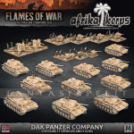 German Starter Force: DAK Panzer Company (Plastic)