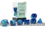 kuva on linkki tuotesivulle: Gemini: Poly Blue-Blue/light blue Luminary 7-Die Set