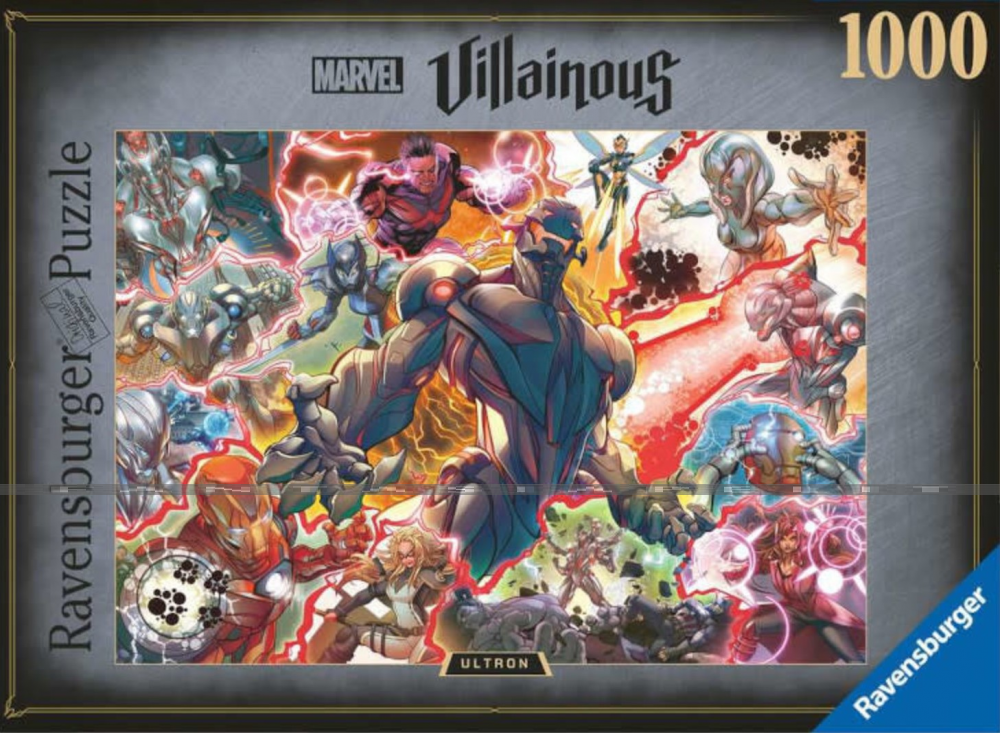 Marvel Villainous: Ultron Puzzle (1000 pieces)