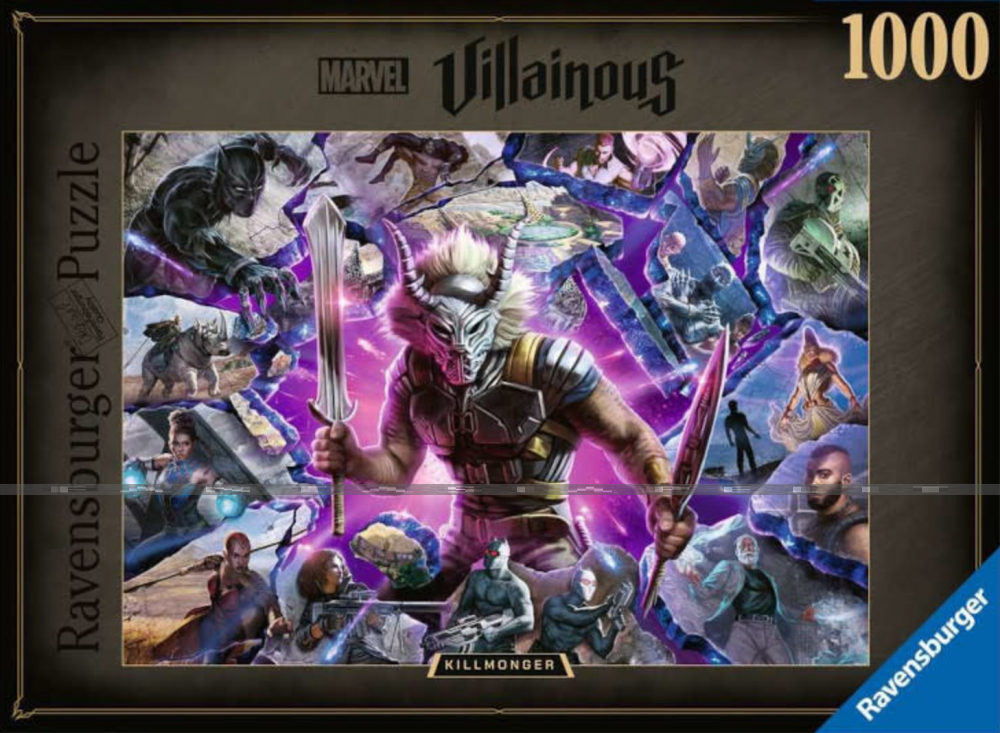 Marvel Villainous: Killmonger Puzzle (1000 pieces)