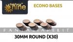 GF9 Econo Bases 30mm round (x30)