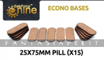 GF9 Econo Bases 25x75mm pill (x15)