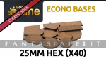 GF9 Econo Bases 25mm Hex (x40)