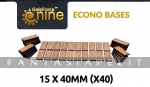 GF9 Econo Bases 15x40mm (x40)