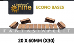 GF9 Econo Bases 20x60mm (x30)