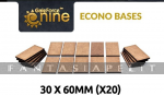 GF9 Econo Bases 30x60mm (x20)